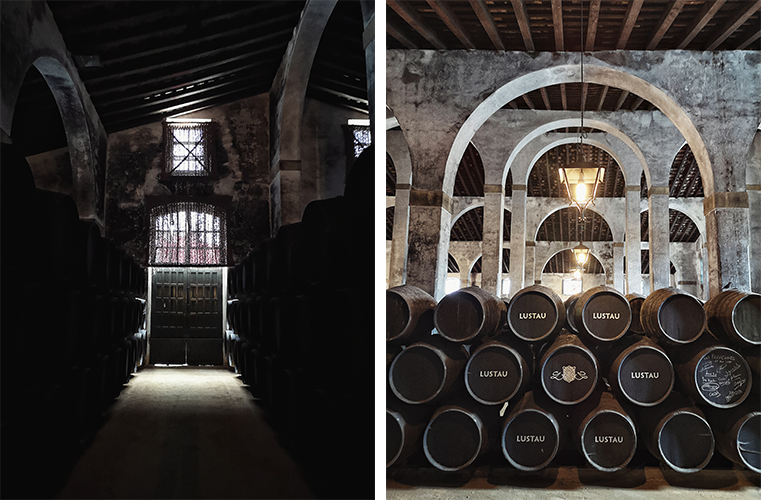 Interior Bodegas Lustau Jerez