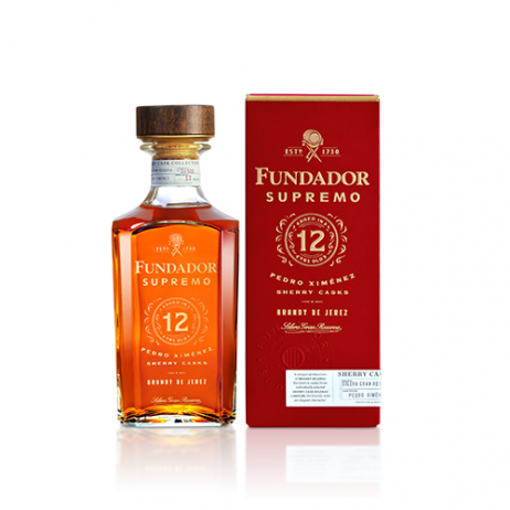Brandy de Jerez Solera Gran Reserva Fundador Supremo 12