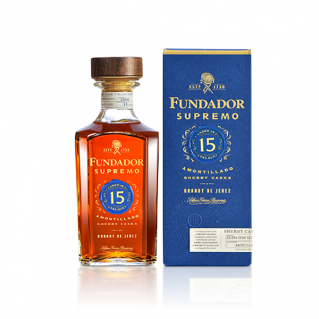 Brandy de Jerez Solera Gran Reserva Fundador Supremo 15